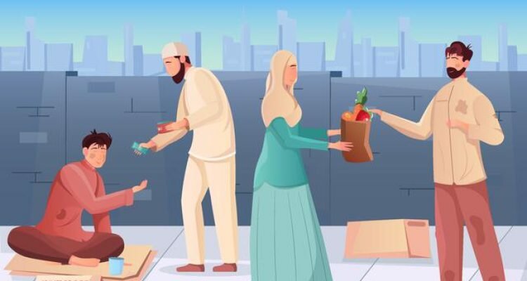 Gambar : Ilutrasi Berbagi Saat Lebaran_net